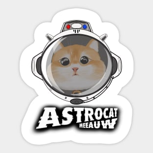 ASTROCAT-MEEAUW Sticker